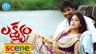 Lakshyam Movie Scene  Gopichand  Anushka  Jagapati Babu  Kalyani [upl. by Aidin124]