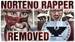 A NORTENO RAPPER GETS REMOVED THIS IS HOW IT WENT DOWN [upl. by Joellyn]