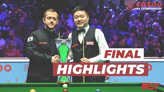 Final Highlights  Mark Allen vs Ding Junhui  2022 Cazoo UK Championship [upl. by Attela93]