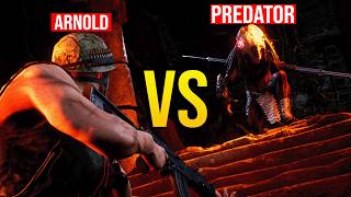 NEW Feral Predator Spear vs Arnold 1v1 in Predator Hunting Grounds [upl. by Tivad229]