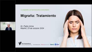 Webinar migraña  Uso excesivo de fármacos [upl. by Aiet723]