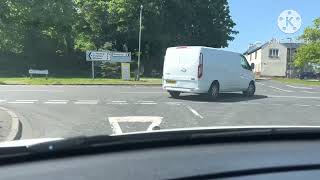 P4Pass Driving Tuition Test Route Hot Spot Newton Longville Crossroads [upl. by Sirod189]