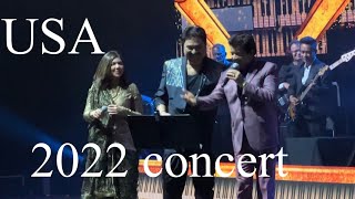 Udit Narayan Kumar sanu and Alka yagnik live performance 2022 USA Dallas jun 19 full show America [upl. by Emalia]