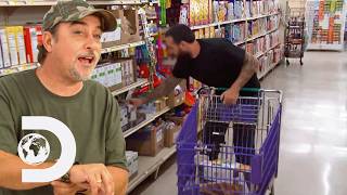 Moonshiners Play Supermarket Sweep  Moonshiners Master Distiller [upl. by Navap884]