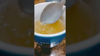 HONEY GINGER TEA TRY THIS HOME MADE asmrsound satisfyingsounds viralvideo [upl. by Howard748]