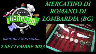 Super Affari al Mercatino di Romano di Lombardia BG 2 Settembre 2023 [upl. by Enoob]