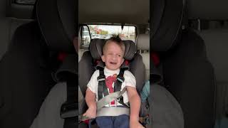 This reaction to a sunroof opening I could watch everyday reaction trisomy18 trisomy9 [upl. by Sproul]