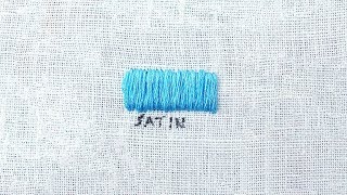 How to do a Satin Stitch [upl. by Ainoloppa326]