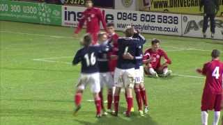 Spectacular overhead kick by Callum Paterson grabs Scotland Under21s a draw with Georgia [upl. by Schumer]