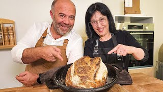 PAN DE MASA MADRE FÁCIL GlutenMorgenTv [upl. by Retsub423]