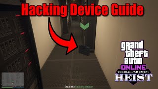 GTA 5 Online  Noose Hacking Device Location Diamond Casino Heist Walkthrough [upl. by Acirne]