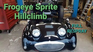 Austin Healey sprite mk1 full respray FROGEYE [upl. by Animlehliw]