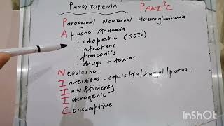 Mnemonic 67  Pancytopenia [upl. by Irrem]