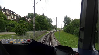 SBahn Zürich S18Forchbahn Bahnhof Stadelhofen  Esslingen [upl. by Llerrit73]