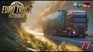 Euro Truck Simulator 2  077  Karlskrona Sweden  Kassel Germany [upl. by Ora325]