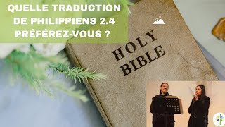 QUELLE TRADUCTION DE PHILIPPIENS 24 PRÉFÉREZVOUS   Culte 03 novembre 24  Église LBN Mulhouse [upl. by Frum]