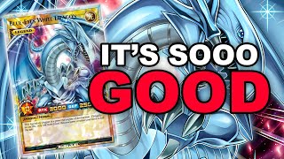 This BlueEyes structure deck is REALLLLY GOOD YuGiOh Duel Links [upl. by Lenna]