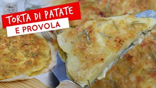 Torta di patate e provola al forno ricetta facile e veloce [upl. by Cyrilla]