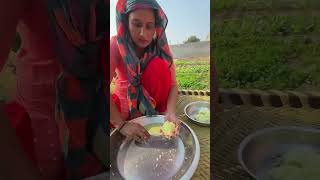 Sunday Special Mein gobhiparantha villagefood villagekitchen sunilpalvlogs [upl. by Tecu]