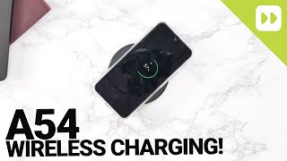 How To Add Wireless Charging To The Samsung A54 [upl. by Edelstein678]