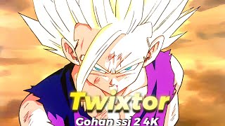 Gohan ssj 2 4k Twixtor [upl. by Giuditta485]