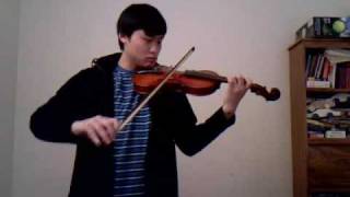 ESTi  Oblivion Half of Intro Violin Cover [upl. by Terrill]