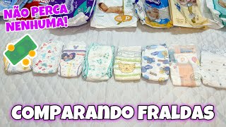 COMPARANDO TAMANHO DE FRALDA P  ASSISTA ESSE VÍDEO E ECONOMIZE MUITO [upl. by Lysander913]