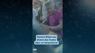 Francis Ngannou parmi les camerounais de la rueFojeba music [upl. by Irakab]