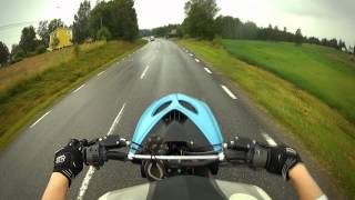 Aerox wheelie training GoPro HD HERO2 [upl. by Crowley]