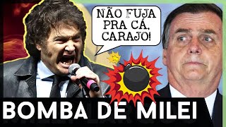 💣BOMBA MILEI TRAI BOLSONARO Argentina deporta bolsonaristas foragidos [upl. by Higinbotham]