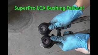 BMW F2xF3x SuperPro LCA Bushing Failure [upl. by Anesor]