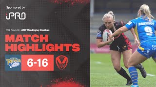 Highlights Leeds vs Saints  WSL Round 6 [upl. by Alvinia]