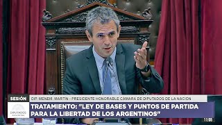 🇦🇷 SESIÓN ESPECIAL 2 de febrero 2024  Diputados Argentina  Ley de Bases  día 3 [upl. by Aranat]