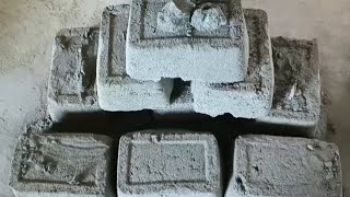 Dusty✅ Charcoal Stones Super Soft Melting Silky Crispy Dry Floor Crumbling🤤asmrpurecement [upl. by Bullen]