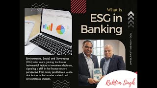 ESG In Banking [upl. by Norbie]