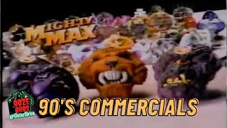 3 x Vintage Mighty Max Playsets 90s Toy commercials [upl. by Luise786]