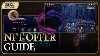 NIGHT CROWS NFT Offer Guide｜Easier NFT Trading [upl. by Claud437]