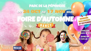 Foire dautomne de Nancy Teaser 2024 quotDance versionquot [upl. by Eyllom929]