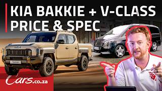 Brand new Kia Tasman bakkie impression and theres an updated VClass in SA [upl. by Acul]