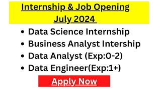 Data Analyst Jobs Tamil 2024  Data Science Internships 2024 Tamil  Business Analyst Data Engineer [upl. by Cole260]