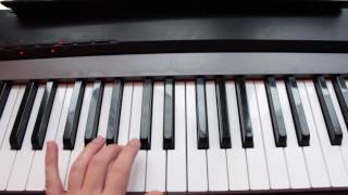 Pas Toi TAL Tutoriel piano partie 1 intro [upl. by Ojeitak]