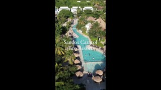 The AllInclusive Sandos Caracol Eco Resort in Playa del Carmen [upl. by Aicercal403]