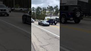 All Black GT2 RS Spotted in Rural Massachusetts Traffic Porsche GT2RS shorts [upl. by Lynda]