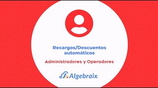 RecargosDescuentos automáticos [upl. by Ahsiadal]