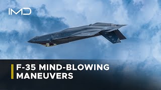 F35 Fighter Jet MindBlowing Maneuvers Explained [upl. by Llehctim]