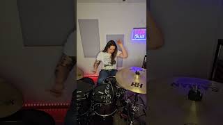 A Tout le Monde megadeth drums drumcover drummer drumming shorts youtuber music cover fyp [upl. by Laurette56]