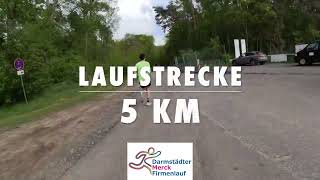 Darmstädter MerckFirmenlauf 13 Mai 2025  Laufstrecke 35 km [upl. by Hound]