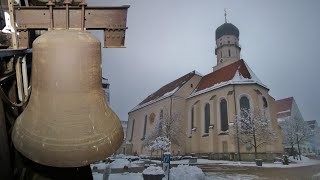 Schongau D kath Kirche StMariä Himmelfahrt  Vollgeläute [upl. by Ellesor]