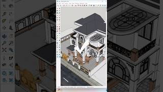 ✅Modeling tips for Sketchup sketchup youtubeshorts viralvideo new [upl. by Garber]