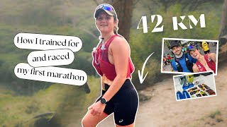 How I Trained For And Raced My First Trail Marathon  Collserola Marathon Barcelona 2024 [upl. by Yuri]